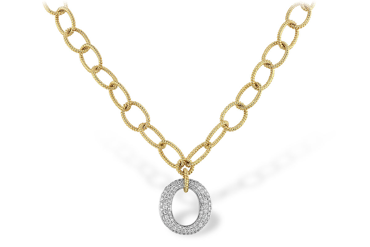 F235-55486: NECKLACE 1.02 TW (17 INCHES)