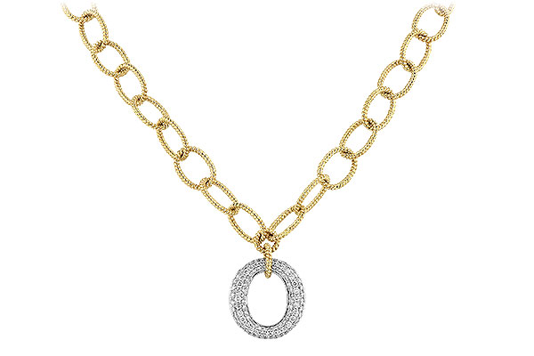 F235-55486: NECKLACE 1.02 TW (17 INCHES)