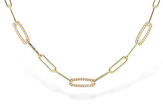 A319-18269: NECKLACE .75 TW (17 INCHES)