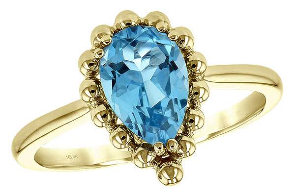 B234-67350: LDS RG BLUE TOPAZ 1.55 CT