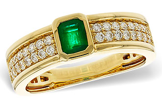 C320-15532: LDS RG .42 EMERALD .75 TGW (5x4MM EM)
