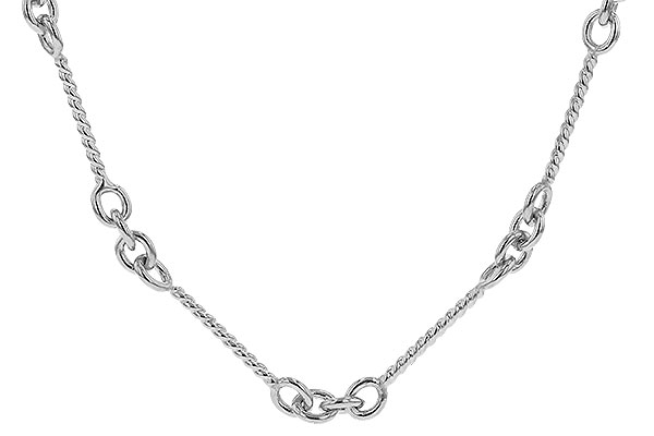 D319-23696: TWIST CHAIN (0.80MM, 14KT, 20IN, LOBSTER CLASP)