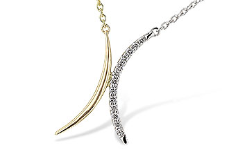 E320-09123: NECKLACE .14 TW (18")