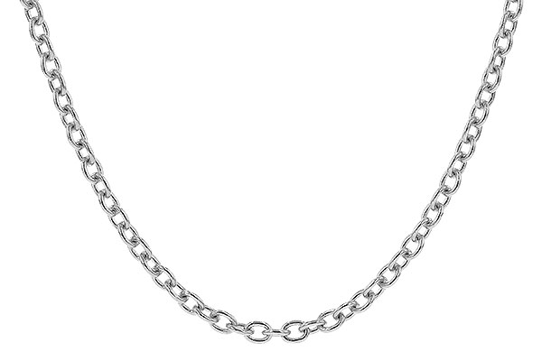 F319-24577: CABLE CHAIN (20IN, 1.3MM, 14KT, LOBSTER CLASP)