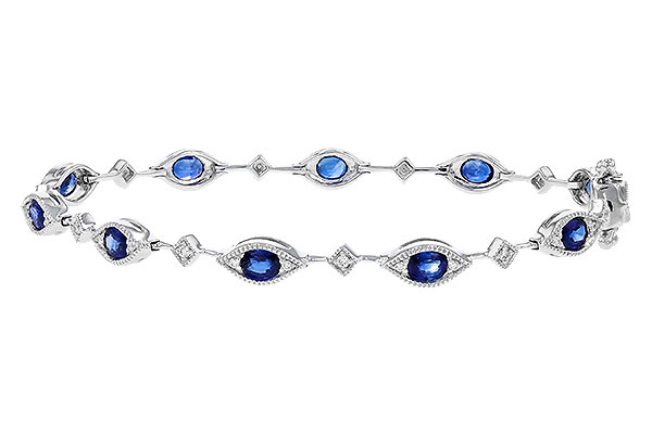 F320-10077: BRACELET 2.31 SAPPHIRE 2.50 TGW (7")