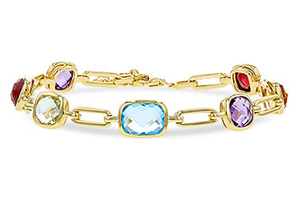 F320-12777: BRACELET 8.87 TW SEMI-PREC (GT,CIT,AMY,G.AMY,BT)