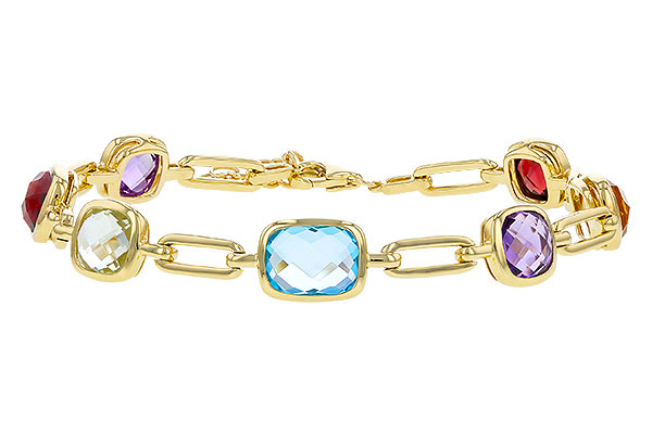 F320-12777: BRACELET 8.87 TW SEMI-PREC (GT,CIT,AMY,G.AMY,BT)