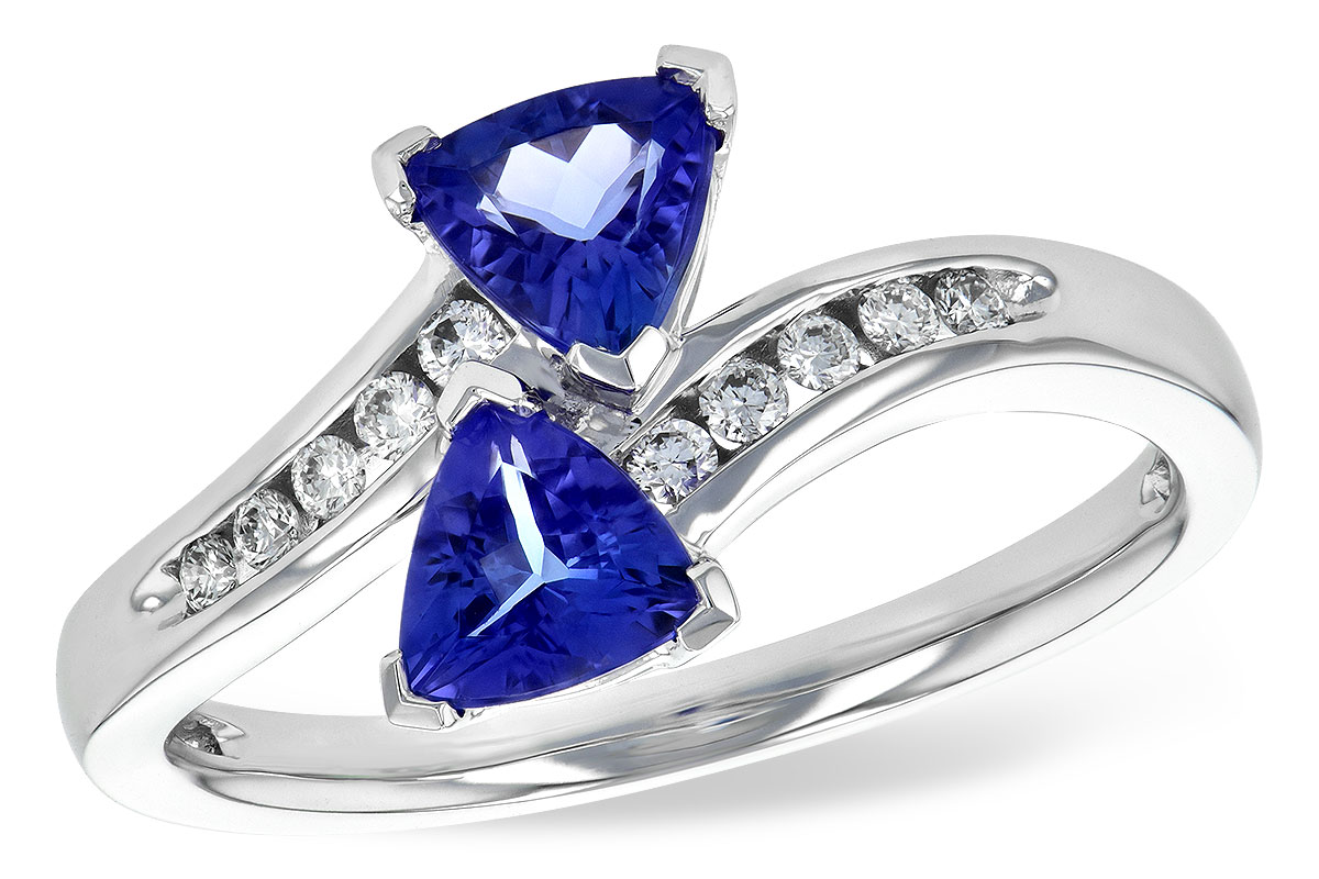 G235-54632: LDS RG .77 TW TANZANITE .90 TGW