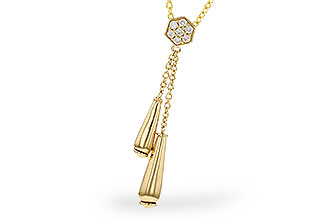 G320-10050: NECKLACE .11 TW