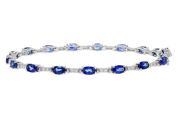 K320-10995: BRACELET 4.92 SAPPHIRE 5.24 TGW (7")