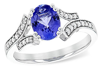 L235-60995: LDS RG 1.15 TANZANITE 1.30 TGW