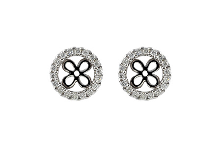 M232-85477: EARRING JACKETS .30 TW (FOR 1.50-2.00 CT TW STUDS)